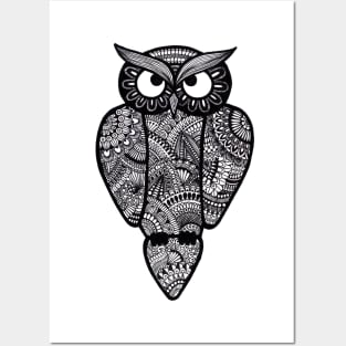 Owl Posters and Art